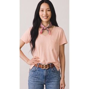 Mother Tepee-logo Lt Pink T-shirt M Closet Staple Minimalist Soft